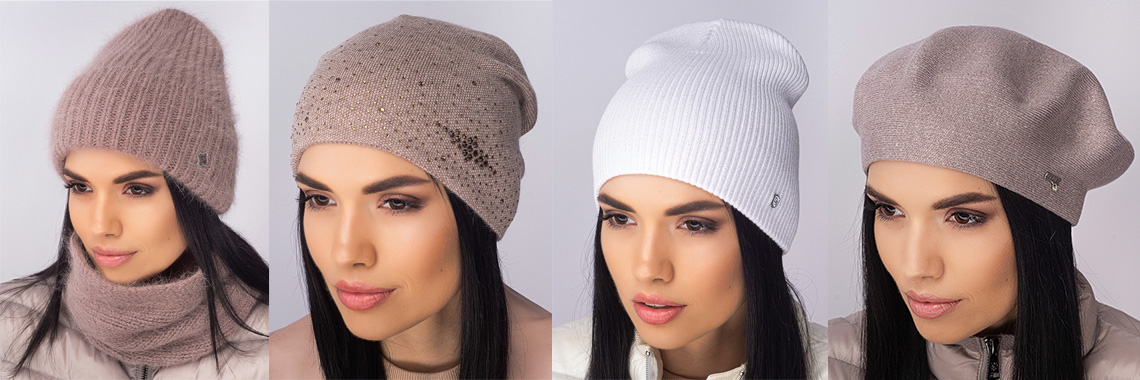 Новая коллекция женских шапок 2023-2024