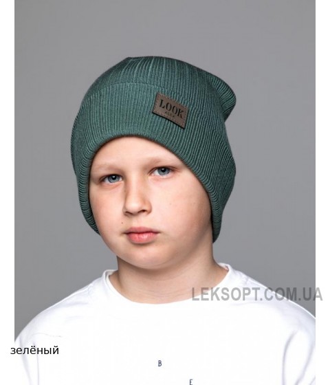 Детская вязаная шапка Модерн Boy D78531-50-54