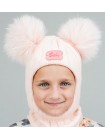 Детский вязаный шлем Бейби 189-50-52